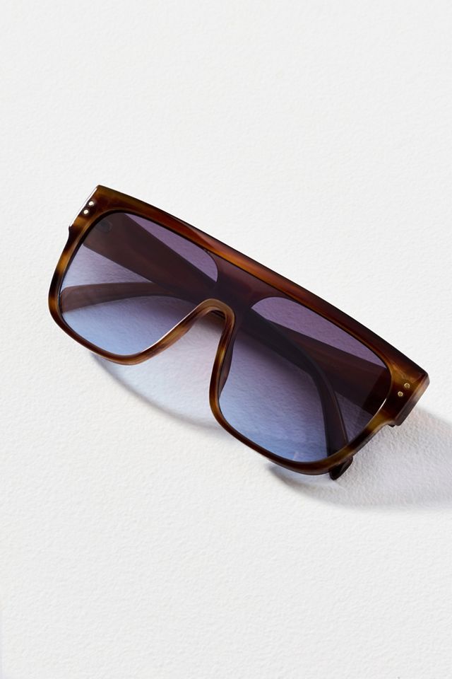 Eyeking Classic Large Flat Top Sunglasses #1