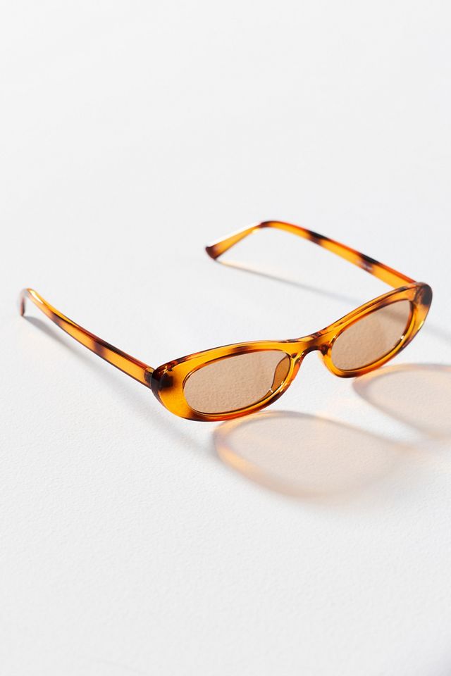 Eyeking Slim East-West Oval Sunglasses #2