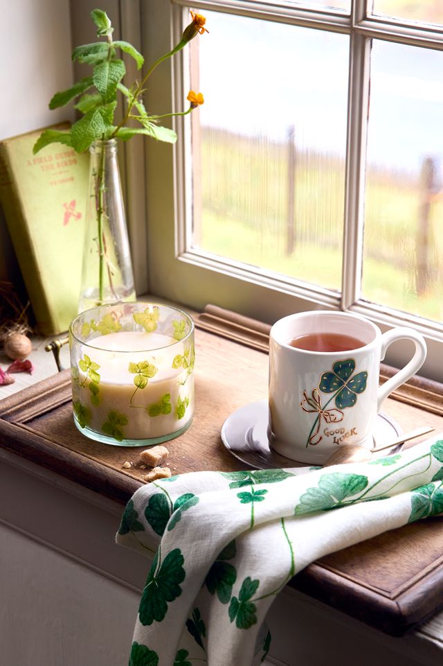 Clover Linen Dish Towel #2