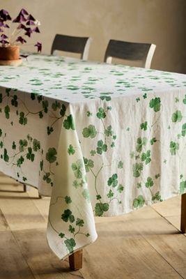 Clover Linen Tablecloth