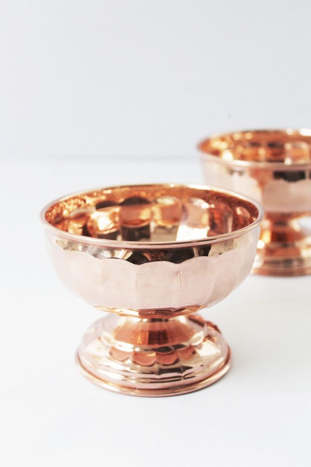 Coppermill Kitchen Vintage Inspired Pedestal Bowls Set #2