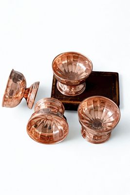 Coppermill Kitchen Vintage Inspired Pedestal Bowls Set