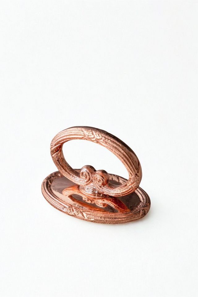 Coppermill Kitchen Vintage Inspired Embossed Napkin Ring Set #1