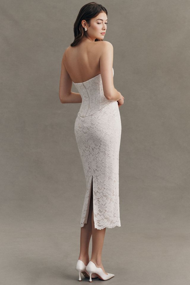 Exclusive: Jenny Yoo Chessa Midi Dress #1