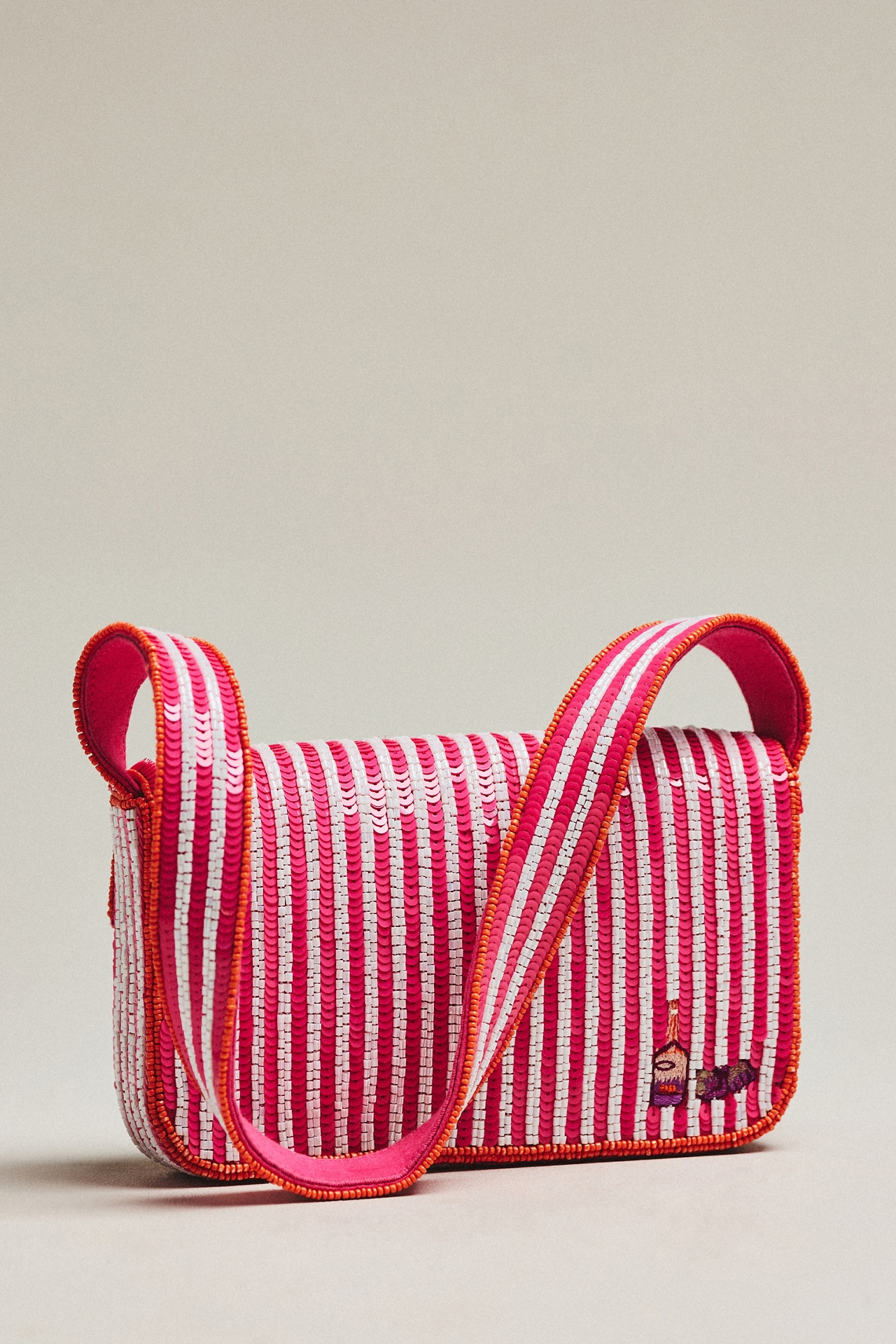 The Fiona Beaded Bag: Sayings Edition