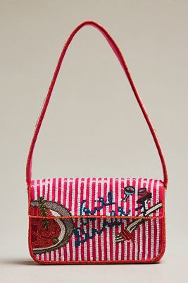 Fiona Beaded Bag: Sayings Edition