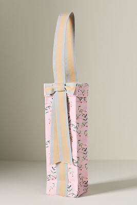 Mina Cotton Wine Tote Bag