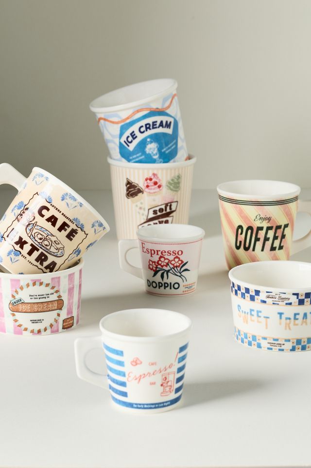 Glace Stoneware Ice Cream Bowl