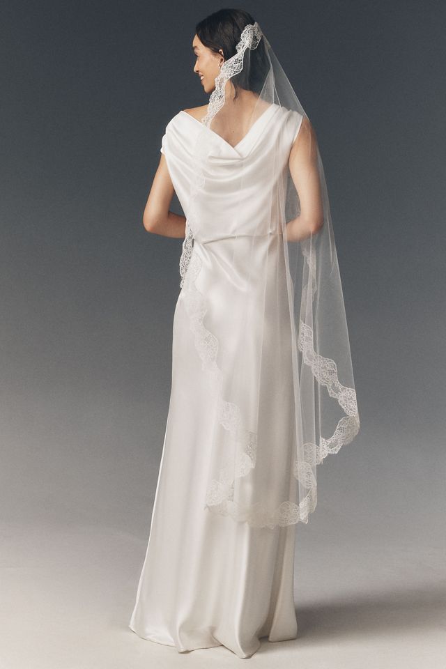 PARIS by Debra Moreland Sonata Mantilla Veil | Anthropologie