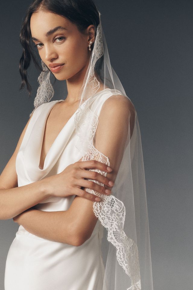 PARIS by Debra Moreland Sonata Mantilla Veil | Anthropologie