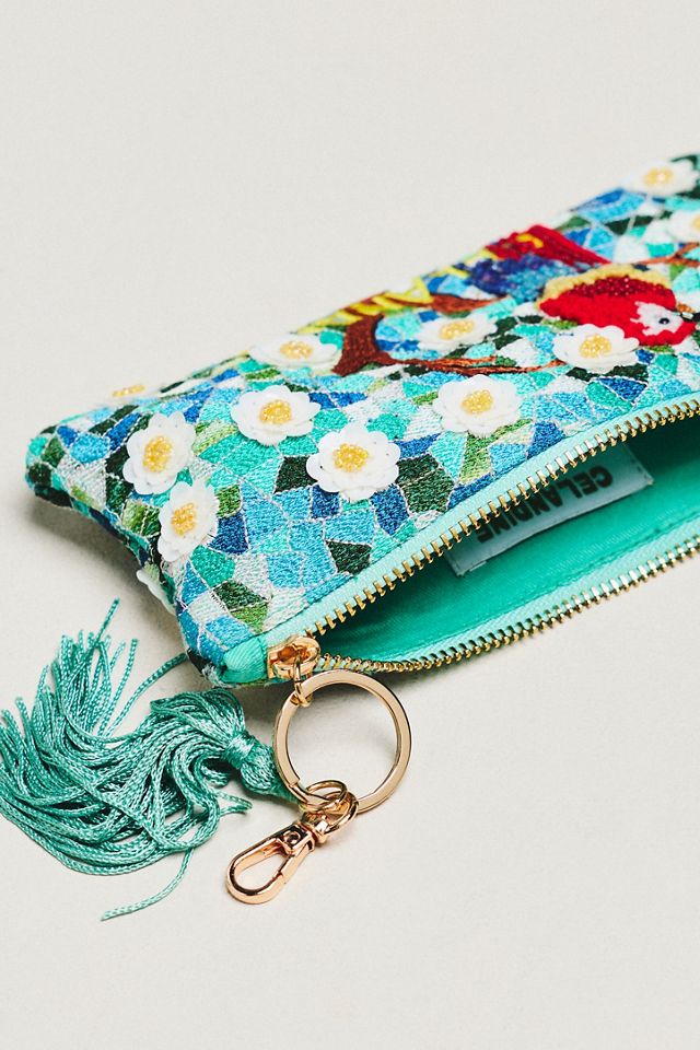 Celandine Embellished Sunglasses Case | Anthropologie display picture 3