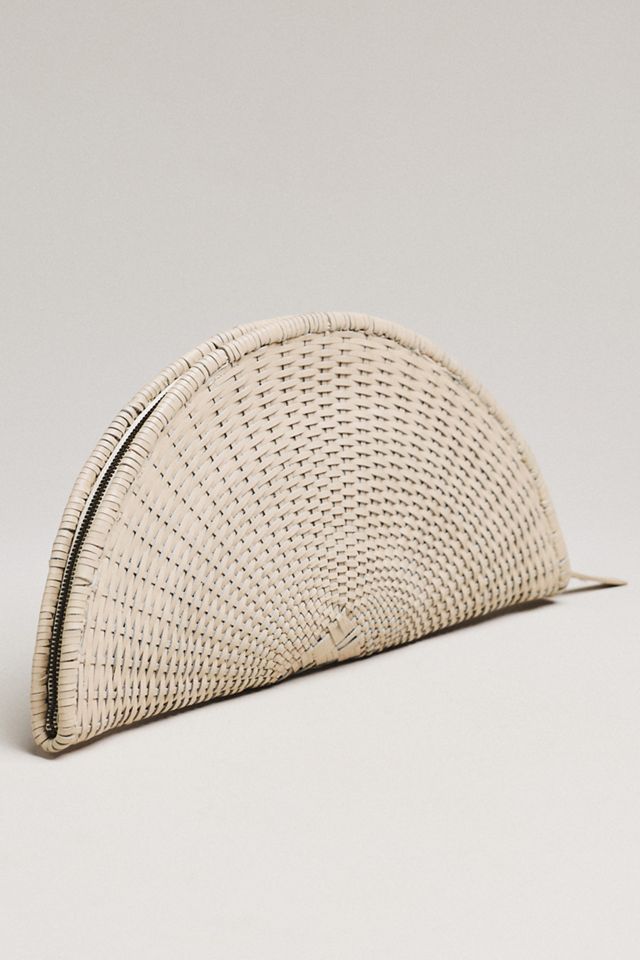 Bembien Handwoven Leather Perla Clutch #1