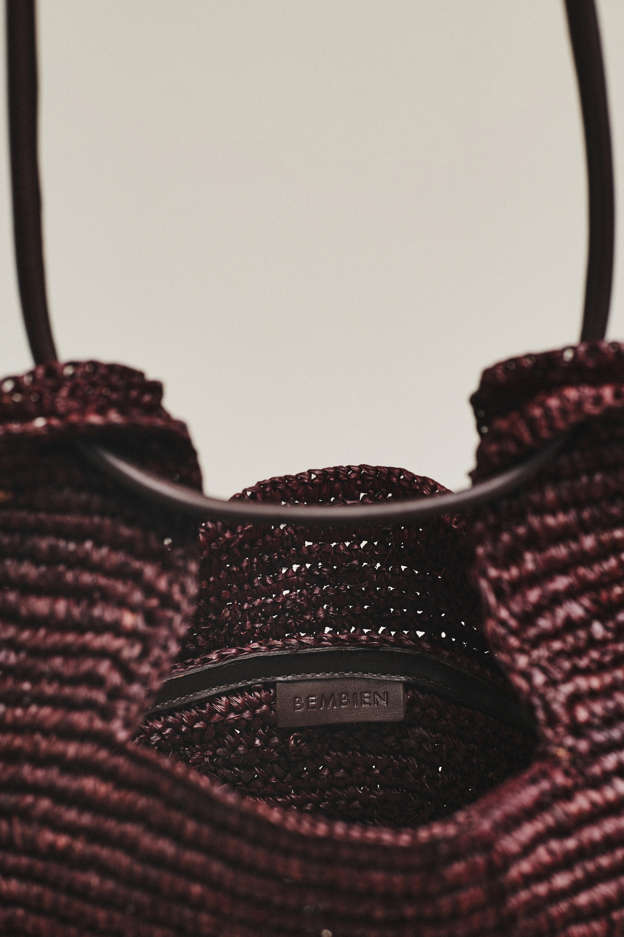 Bembien Amaya Handwoven Raffia Tote