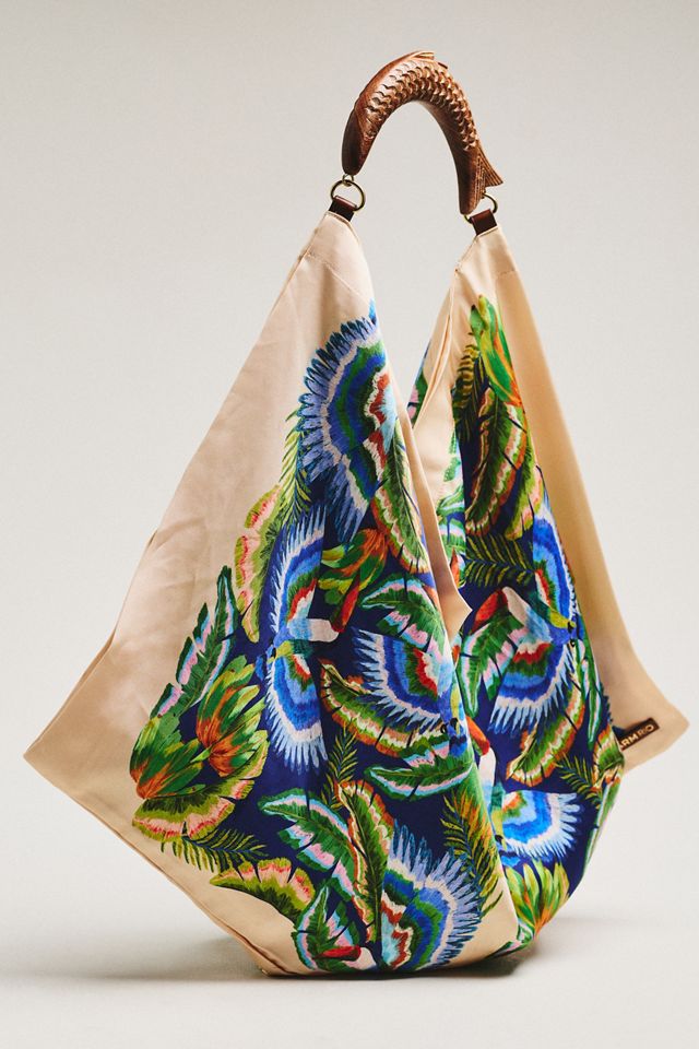 Farm Rio Satin Scarf Medium Bag #1