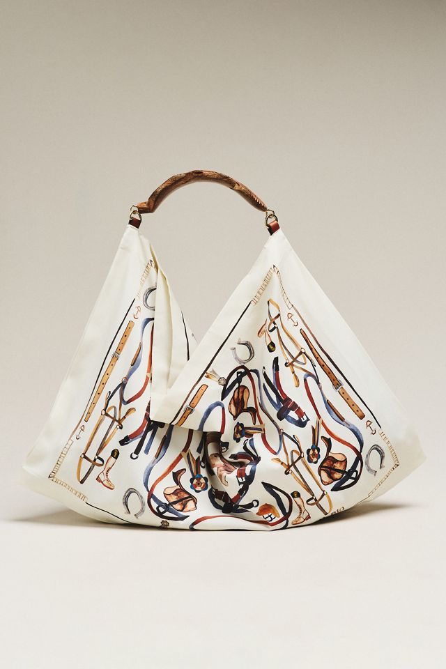 Farm Rio Satin Scarf Medium Bag #1