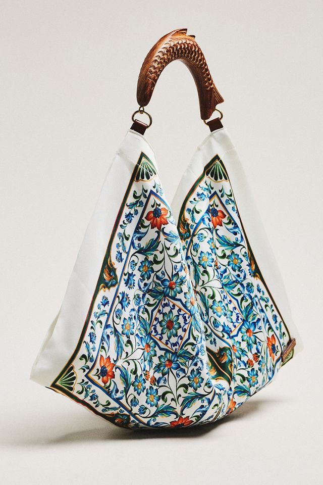 Farm Rio Satin Scarf Mini Bag #1
