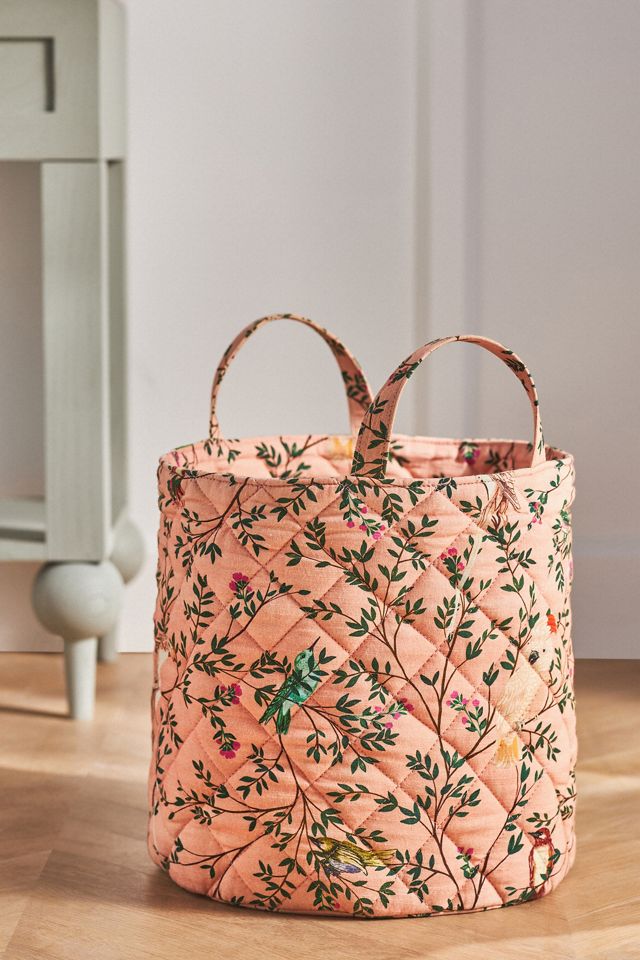 Quilted Block Print Basket #2
