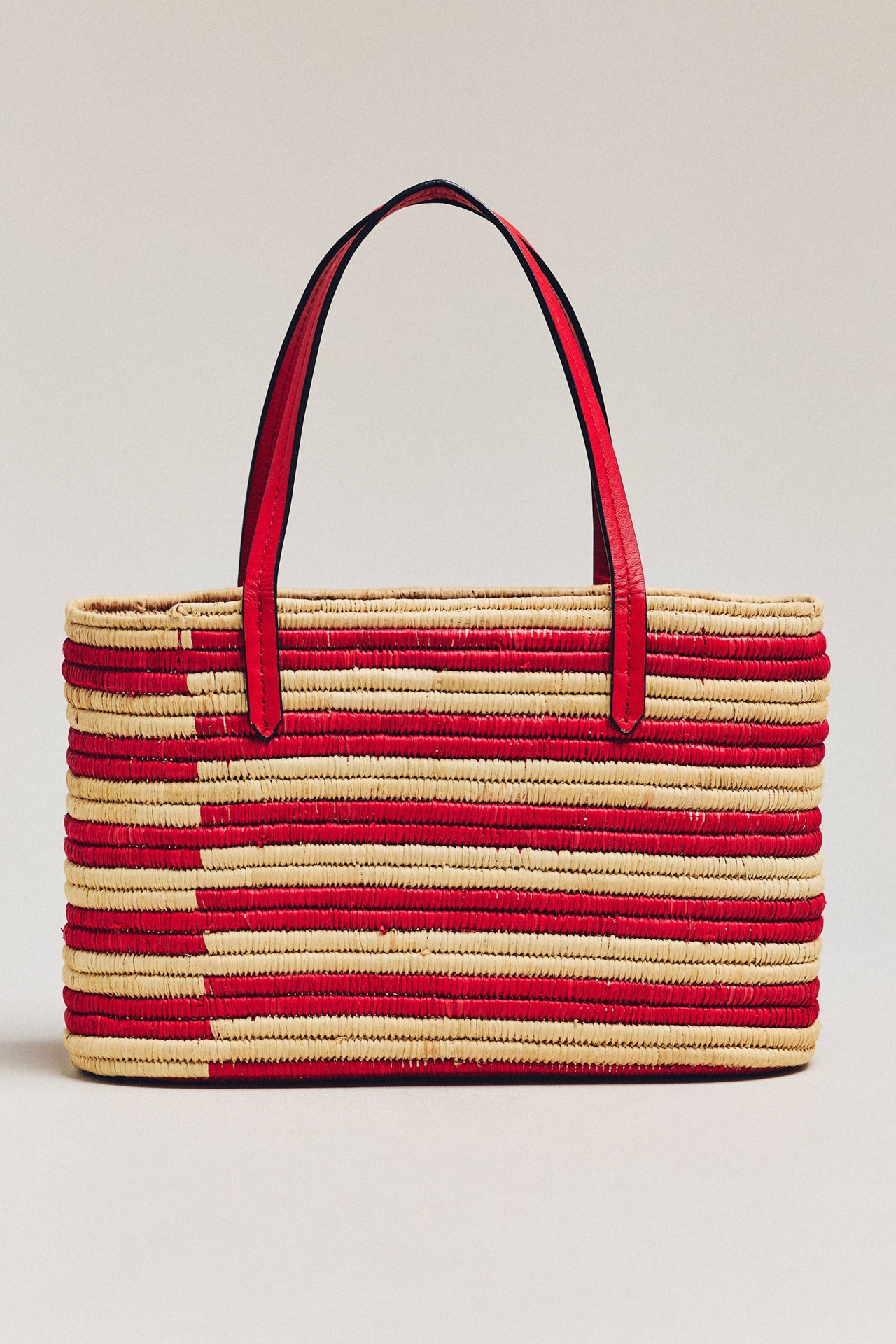 POOLSIDE The Capri Raffia Tote Bag