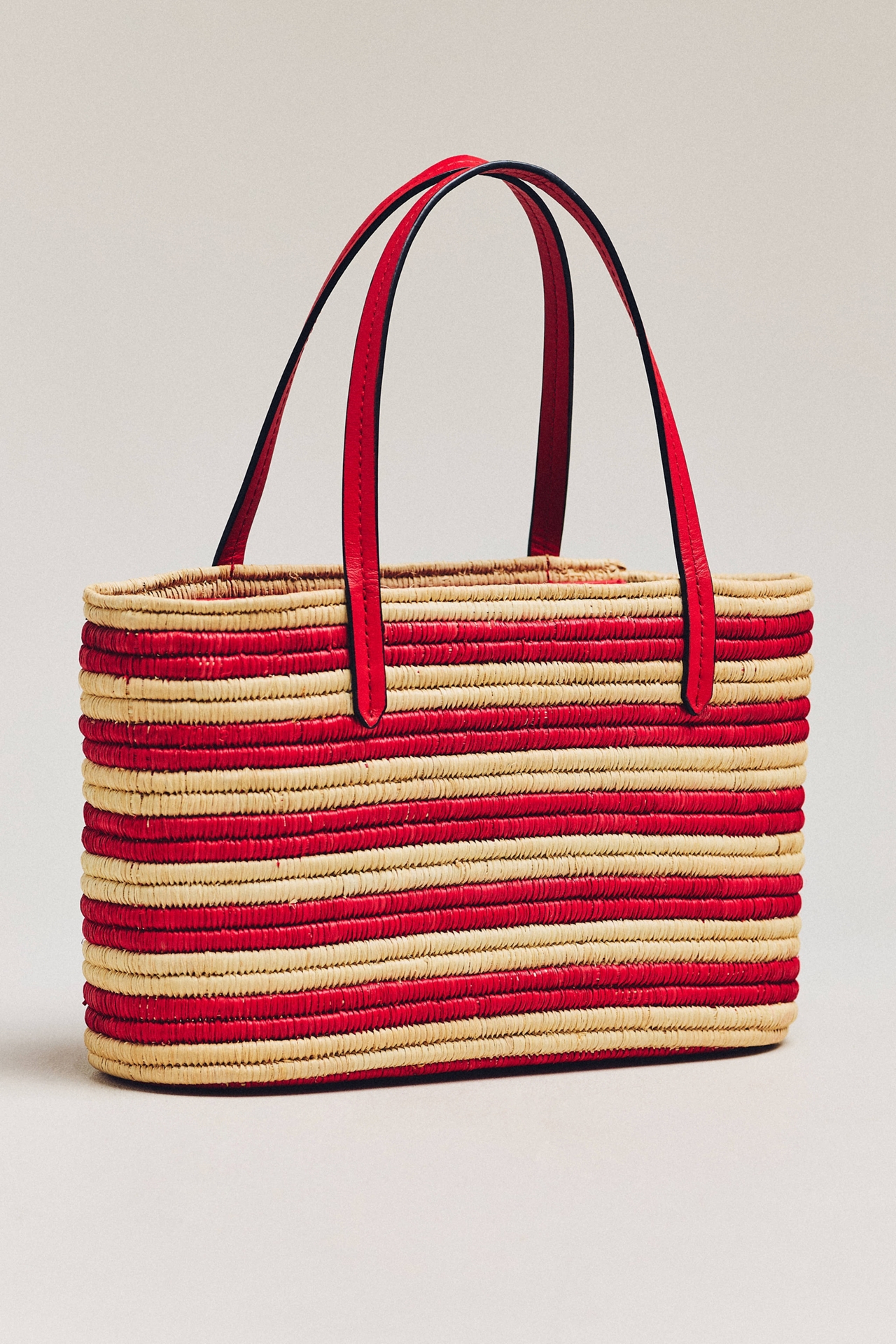 POOLSIDE The Capri Raffia Tote Bag
