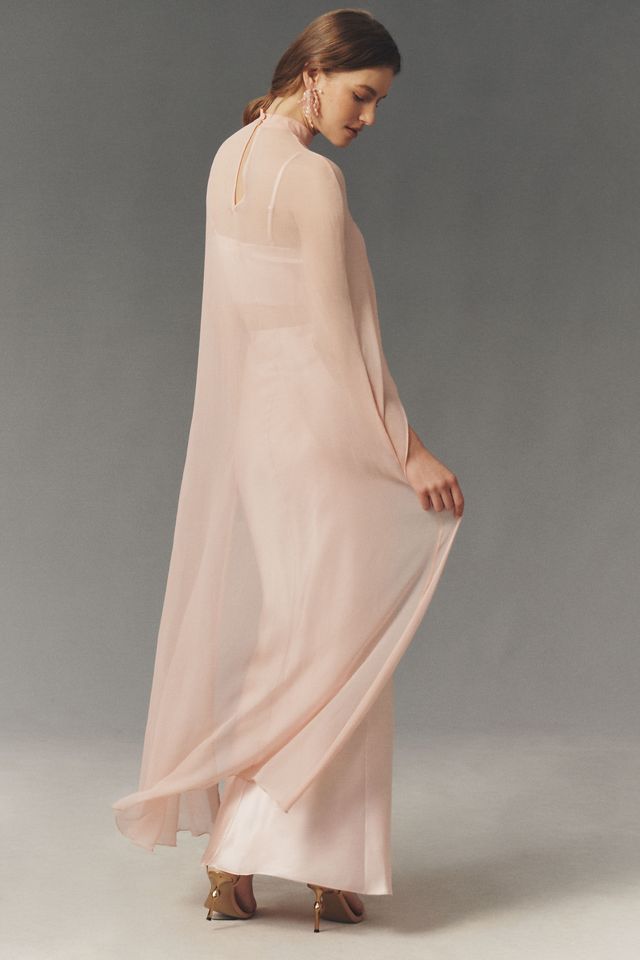 Mare Mare Lydia Satin Skirt and Cape Set #4
