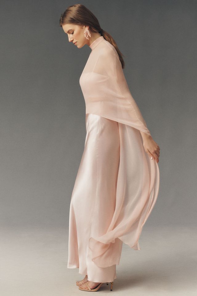 Mare Mare Lydia Satin Skirt and Cape Set #6