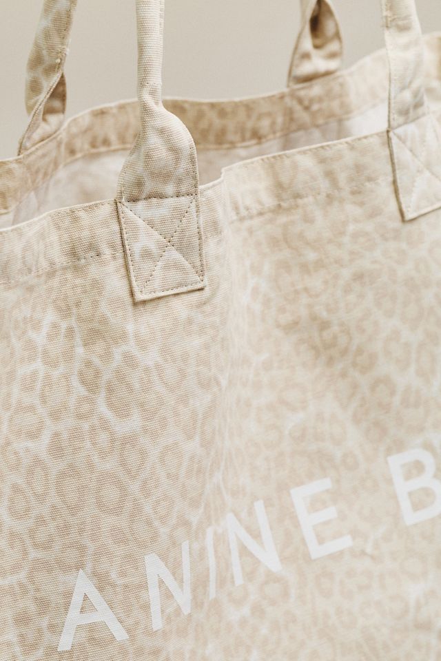Anine Bing Leo Canvas Tote Bag #2