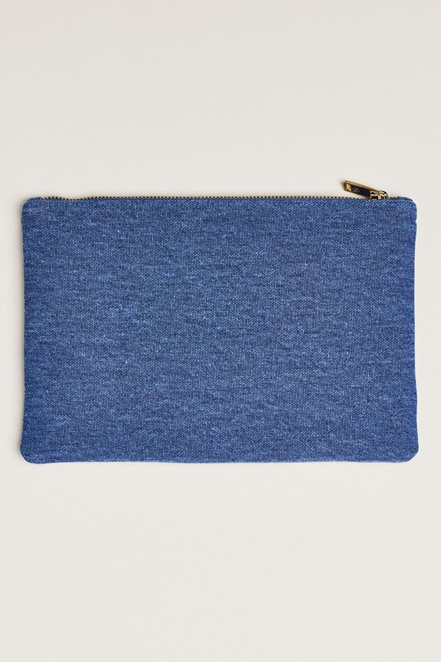 Anine Bing Lili Denim Pouch #1
