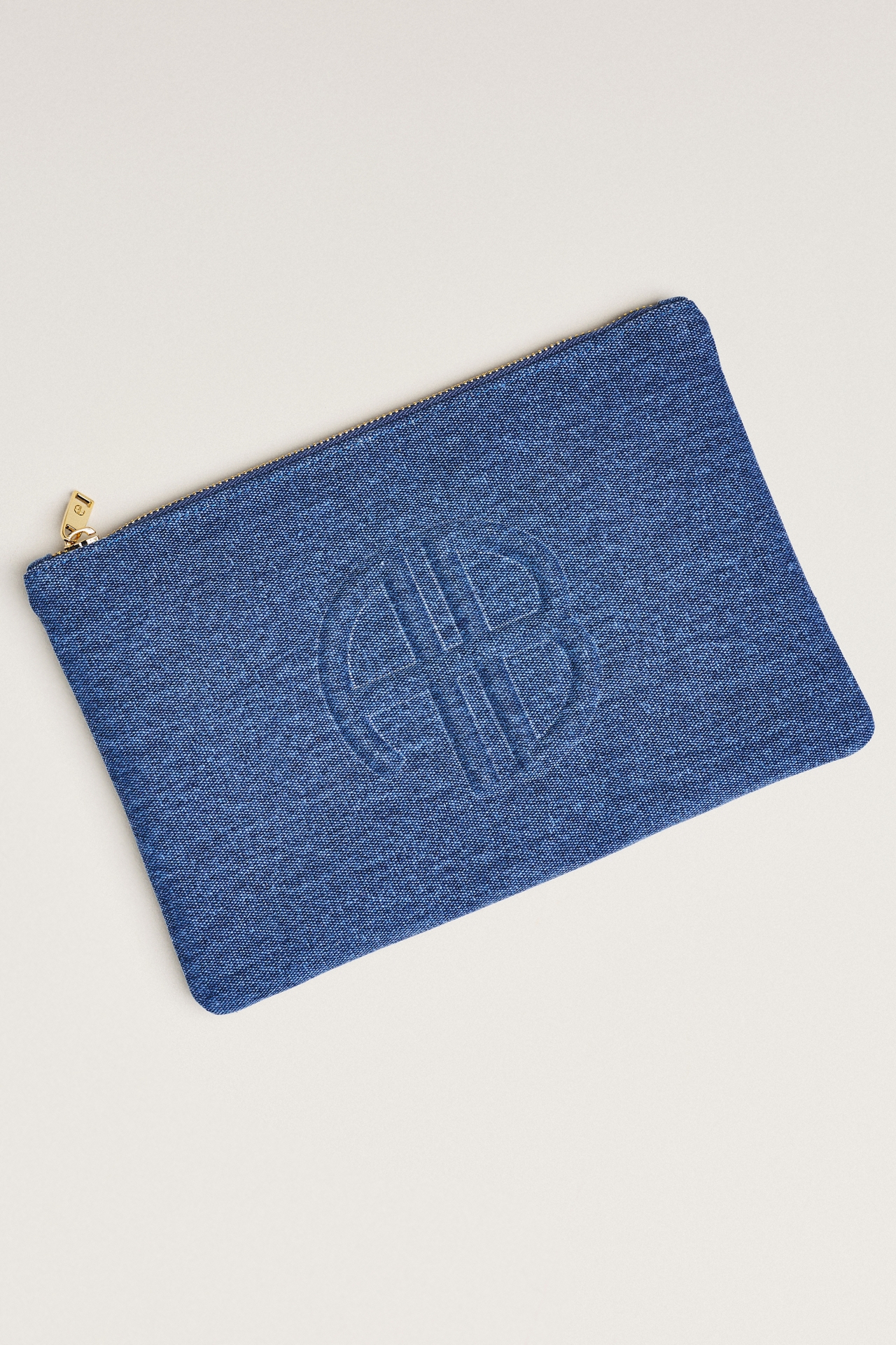 Anine Bing Lili Denim Pouch