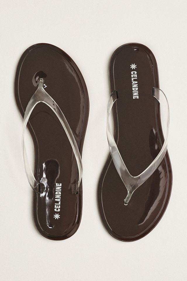 Celandine Sol Jelly Flip Flops #1