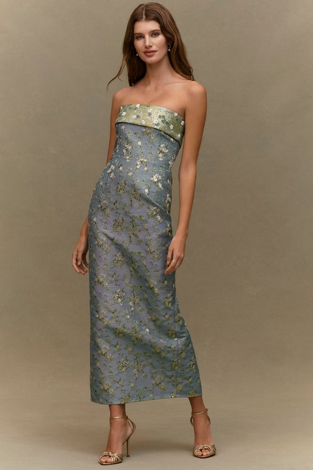 V. Chapman Kennedy Strapless Maxi Dress | Anthropologie