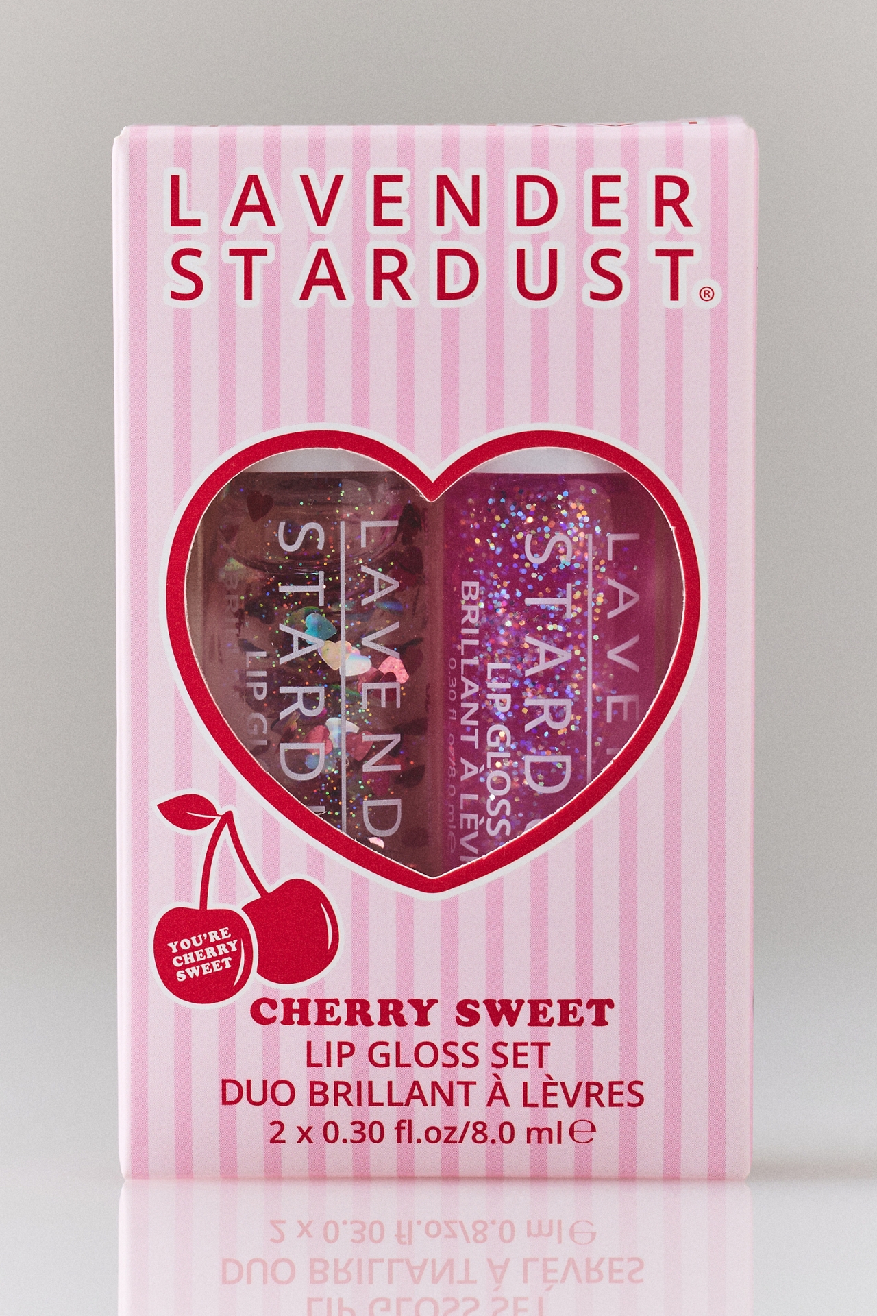 Lavender Stardust Cherry Sweet Lip Gloss Set