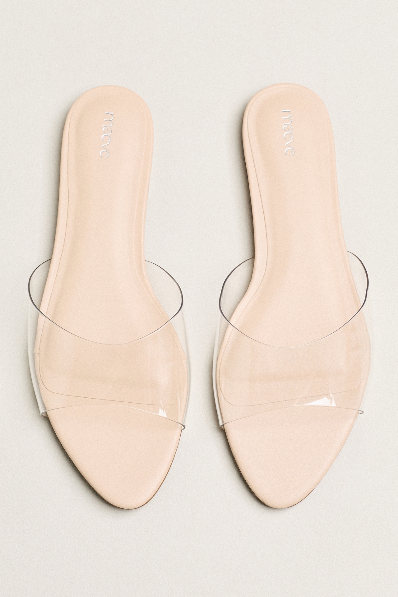 Maeve Pointed Toe Slip On Jelly Sandals