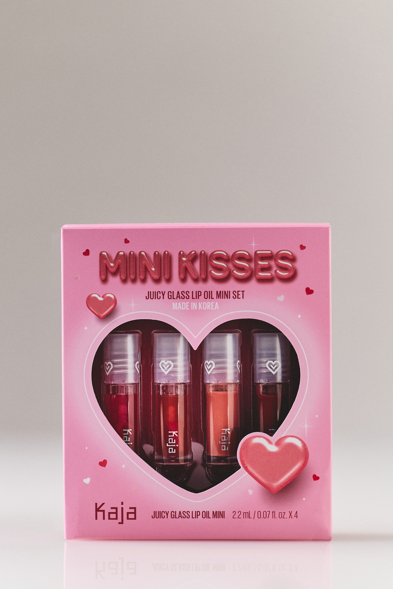 Kaja Beauty Mini Kisses Lip Oil, Set of 4