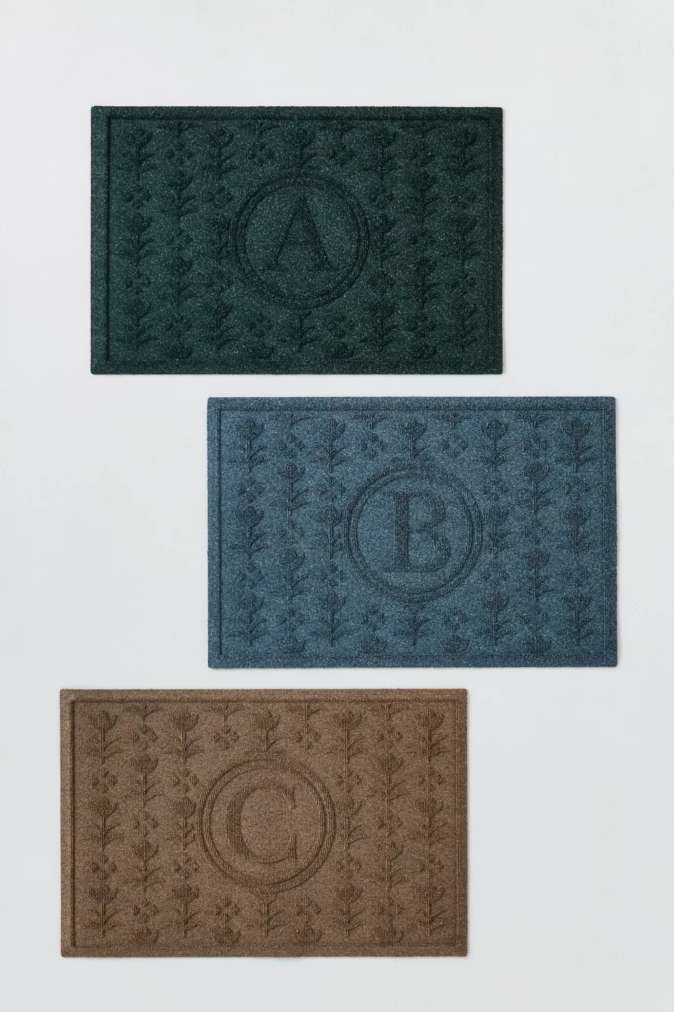 WaterHog® Esme Monogram Doormat - thumbnail 2