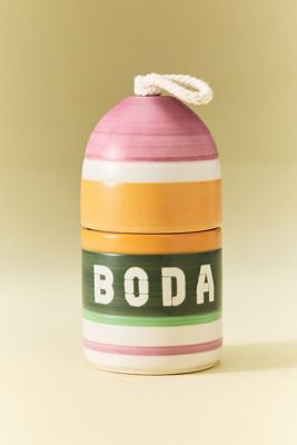 Candela in Ceramica a Boa Fresh Ocean Waves & Bergamot
