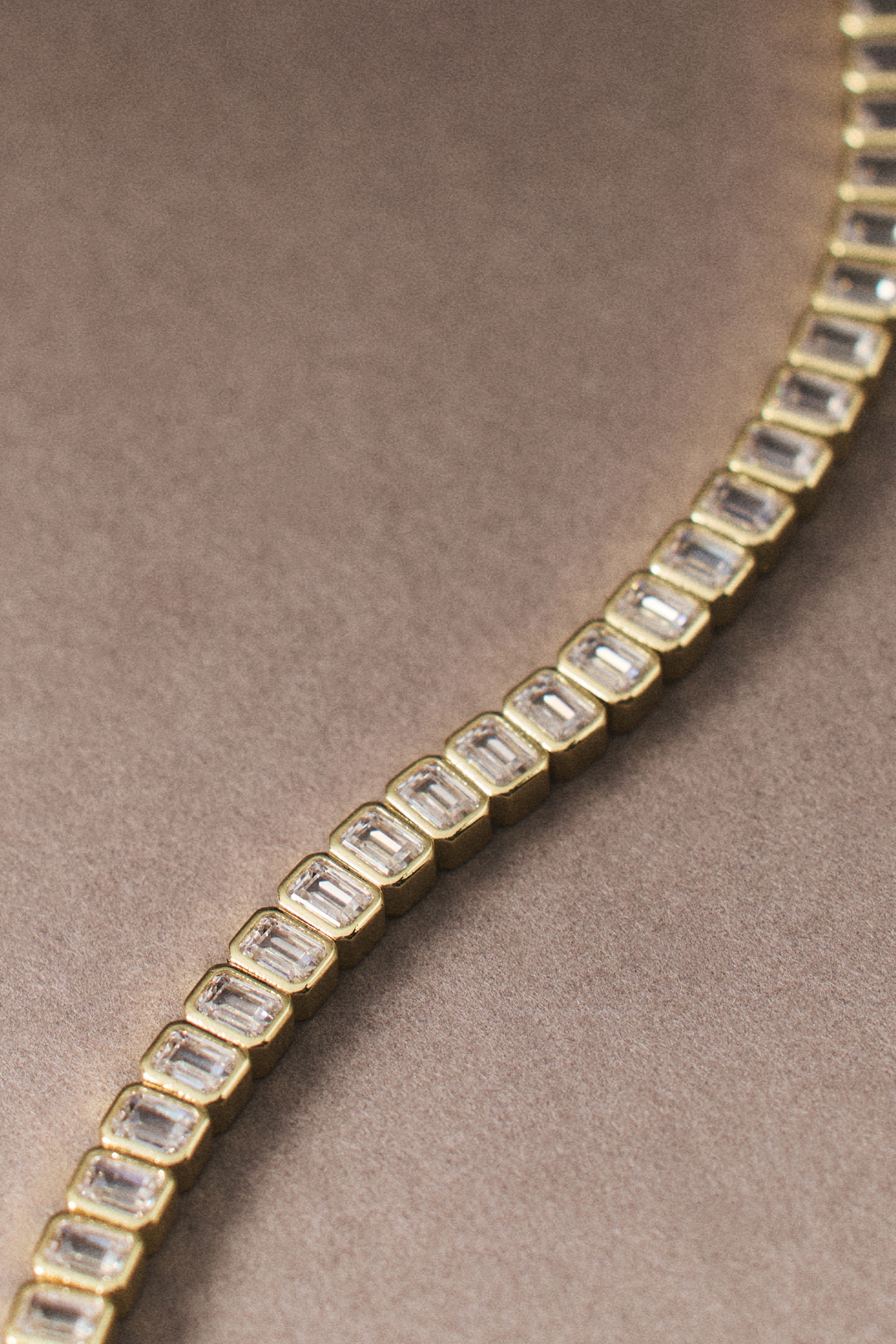 Shashi Emerald Cut Baguette Tennis Bracelet