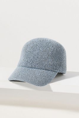 Anthropologie Devin Leather Suede Baseball Cap - light grey Devin Leather Baseball Cap | Anthropologie main image 4