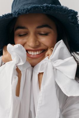 Scalloped Bucket Hat