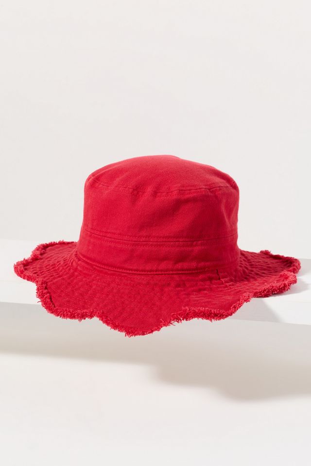 Scalloped Bucket Hat #1