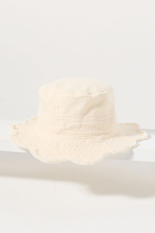 Scalloped Bucket Hat #1