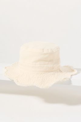 NWT Lele Sadoughi Cream Bucket Hat with Pearl Accents Lele Sadoughi Ivory Bow and Pearl Alice Headband Pearl NWT  main image 4