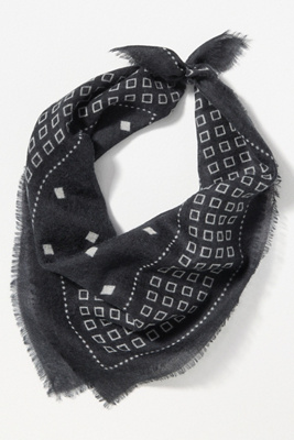 Wyeth Brooks Cashmere Hair Scarf In Black