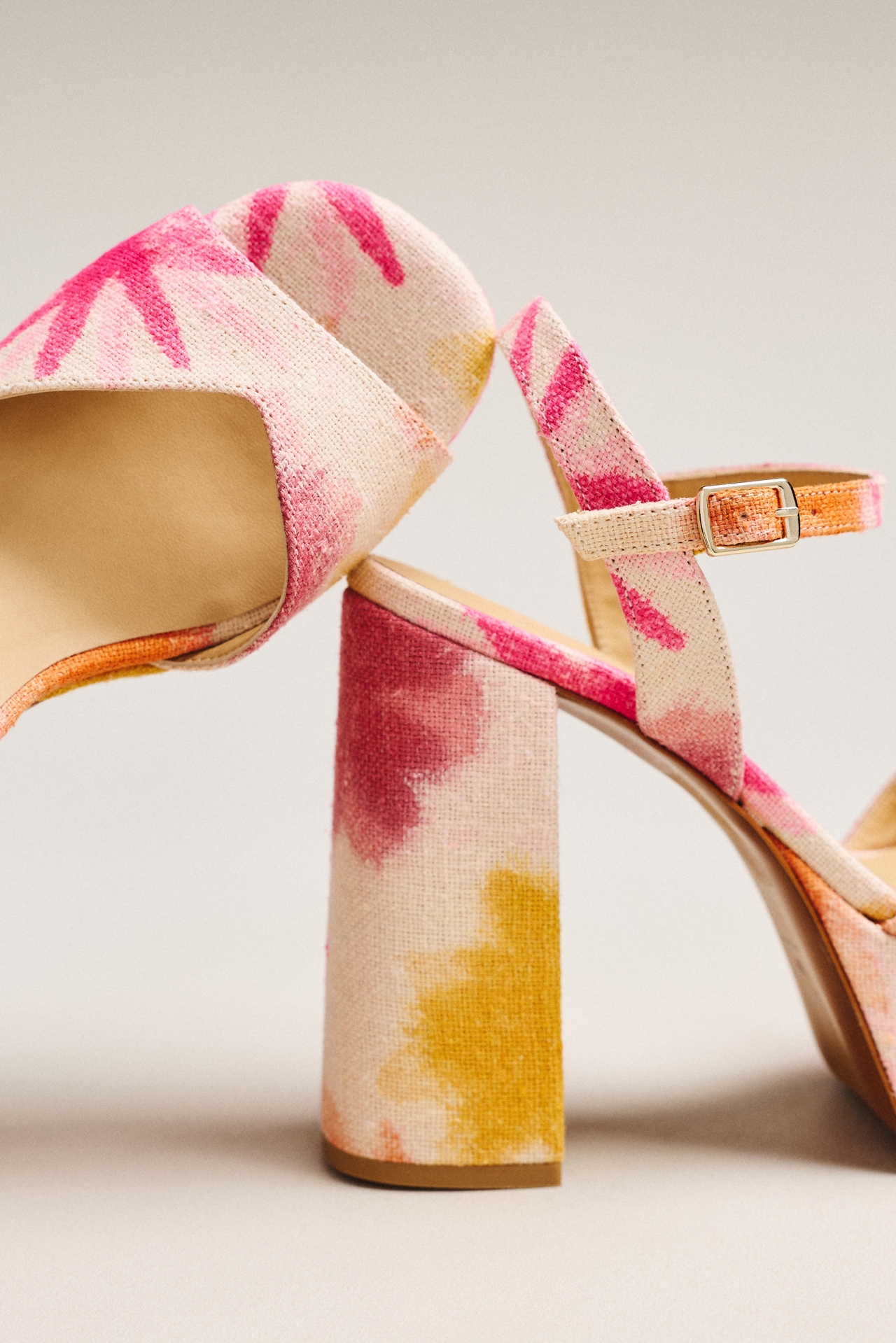 Castaner Flora Ankle-Strap Platfrom Heeled Sandals