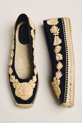 Castaner Paris Embroidered Espadrille Flats