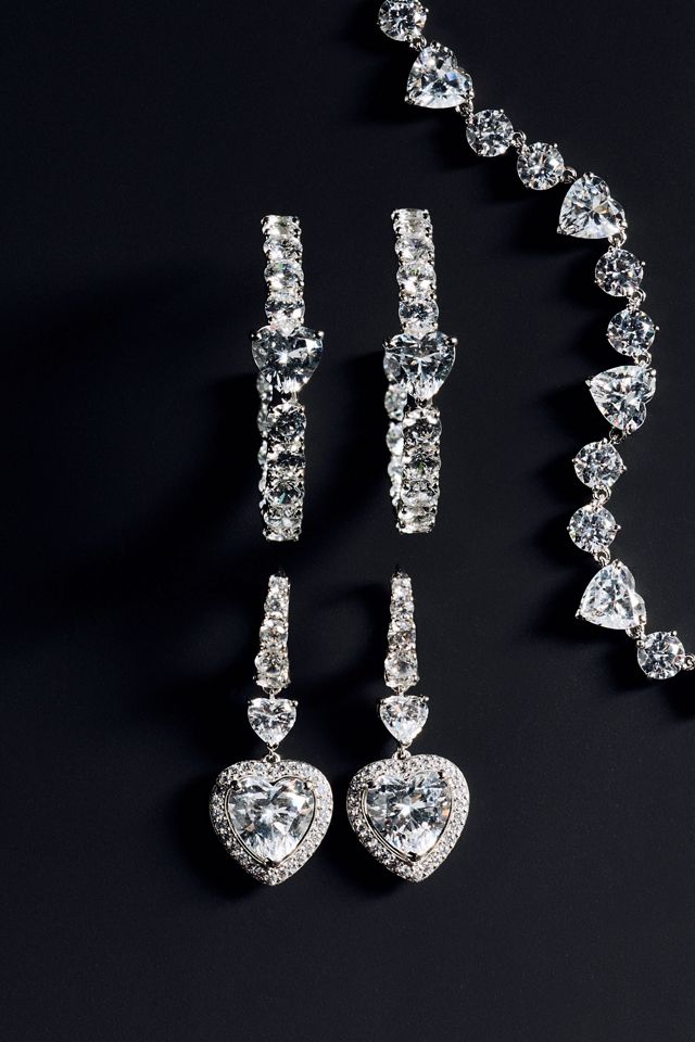 NADRI Bisou Heart Crystal Necklace #2