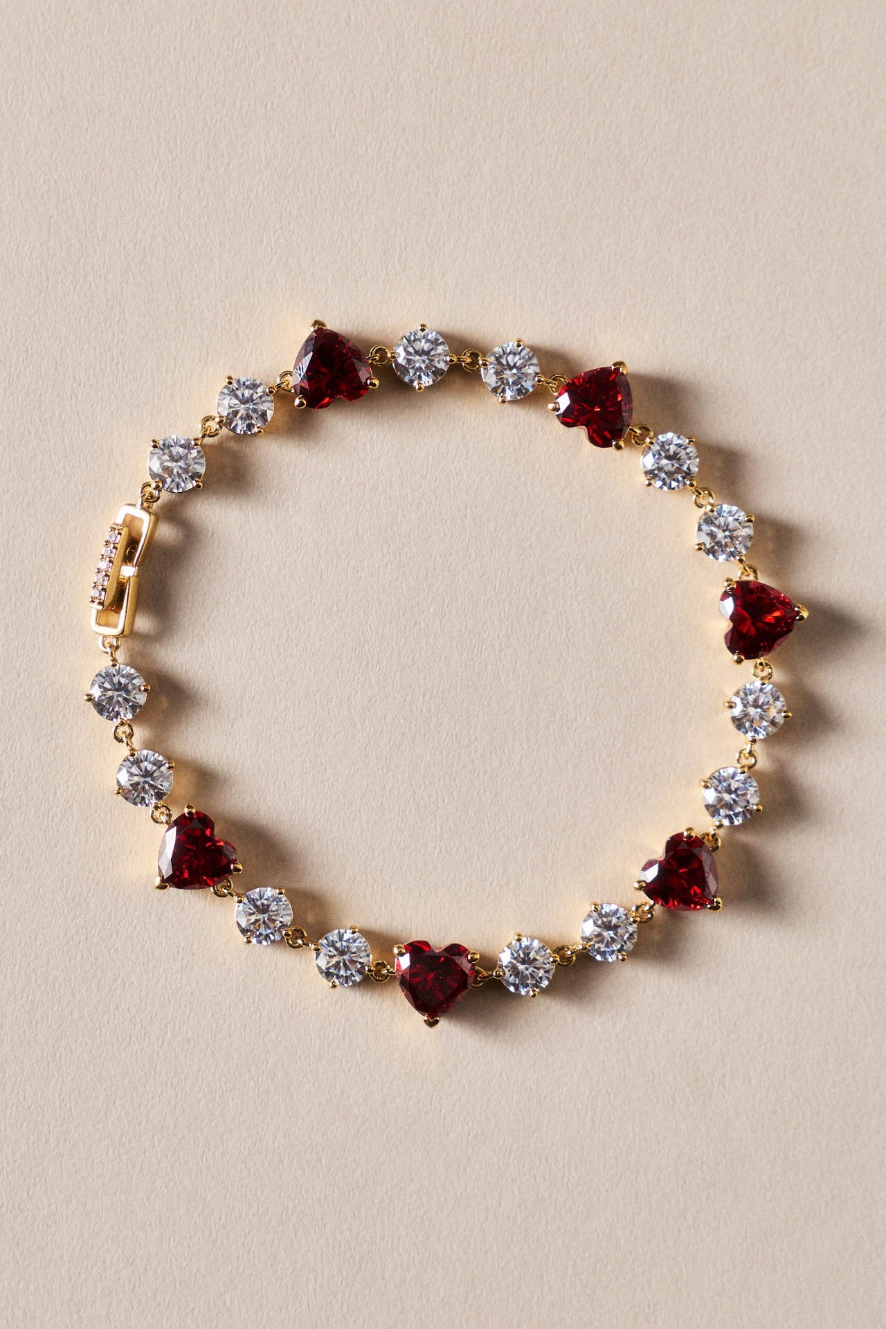 NADRI Le Bisou Heart Bracelet