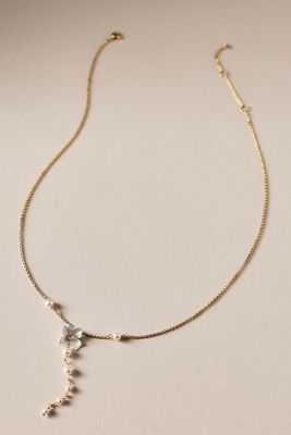 NADRI Ajoa Daisy Freshwater Pearl Y-Necklace