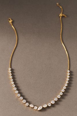 BHLDN Wedding Charm Necklace | Anthropologie display picture 2