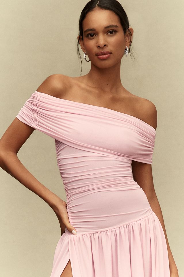 Ronny Kobo Lrulan Off-Shoulder Maxi Dress | Anthropologie