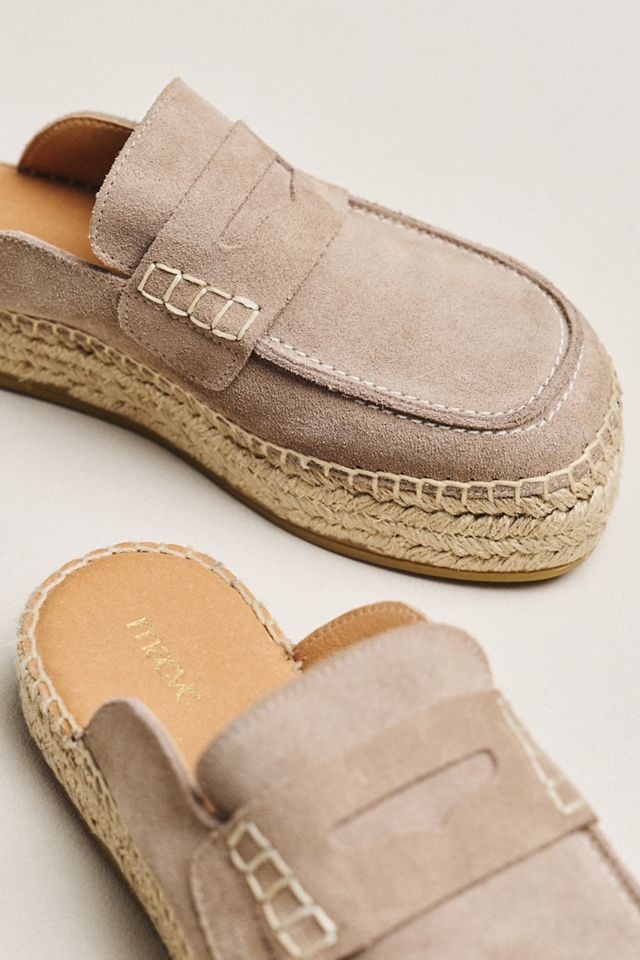Maeve Loafer Espadrille Slides #2